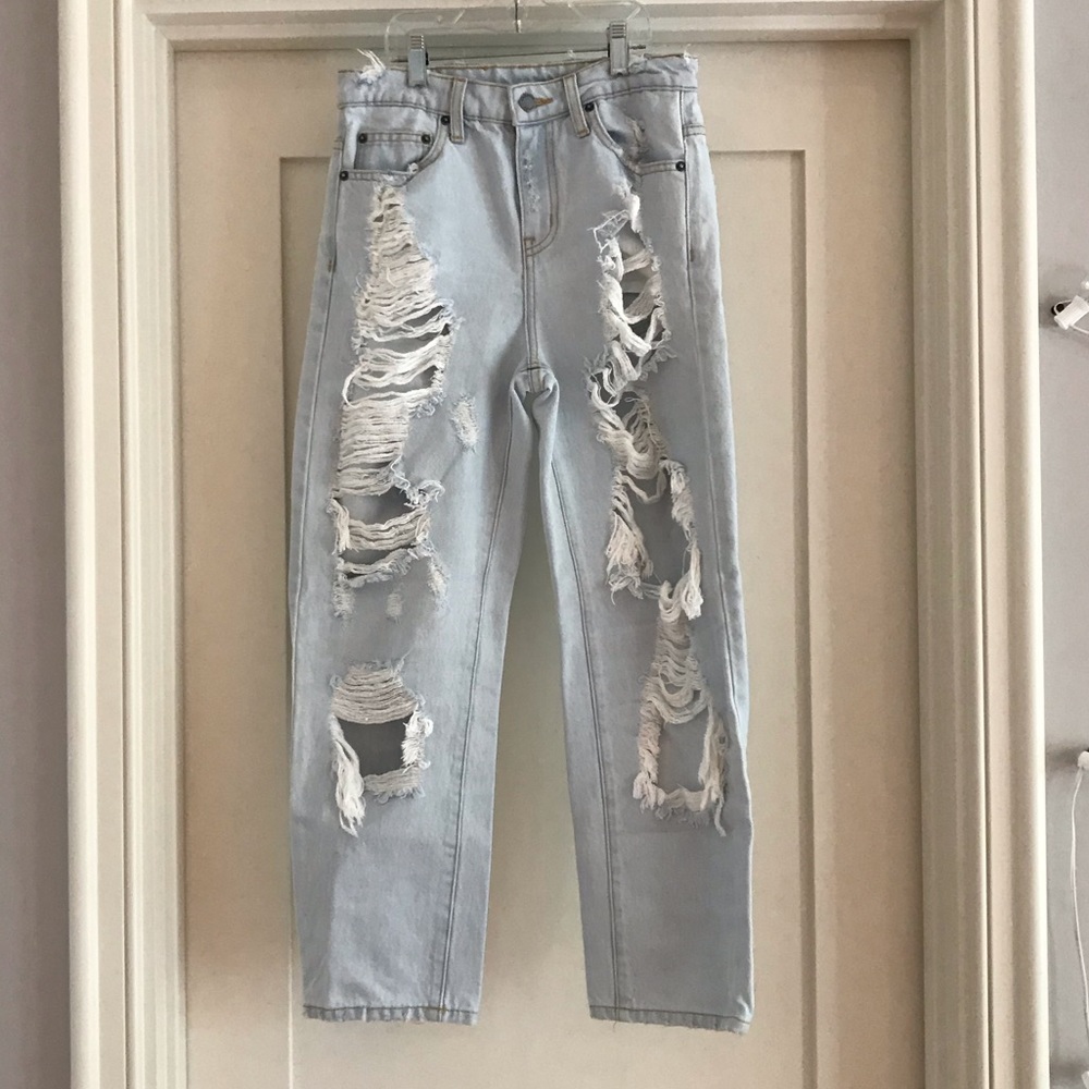 Carmax Denim Ripped Jeans size 25 - Picture 2 of 5